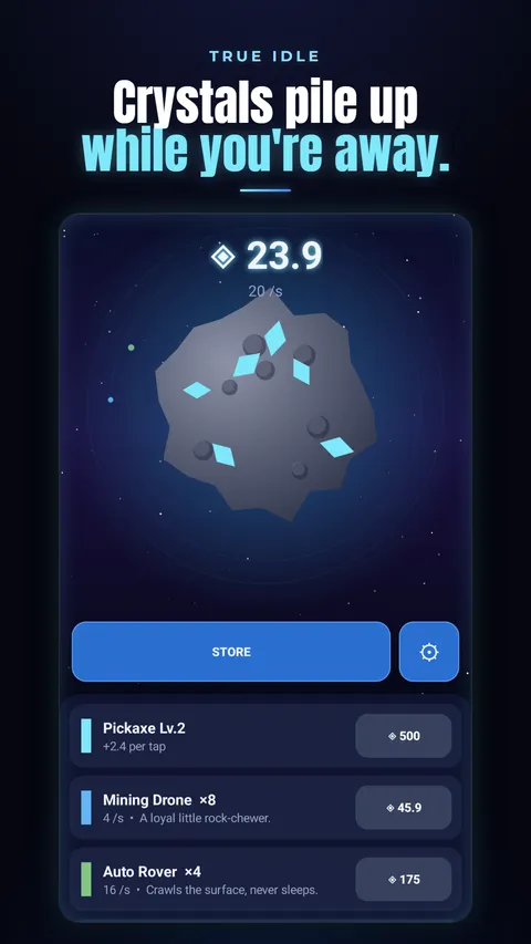 Idle offline earnings summary