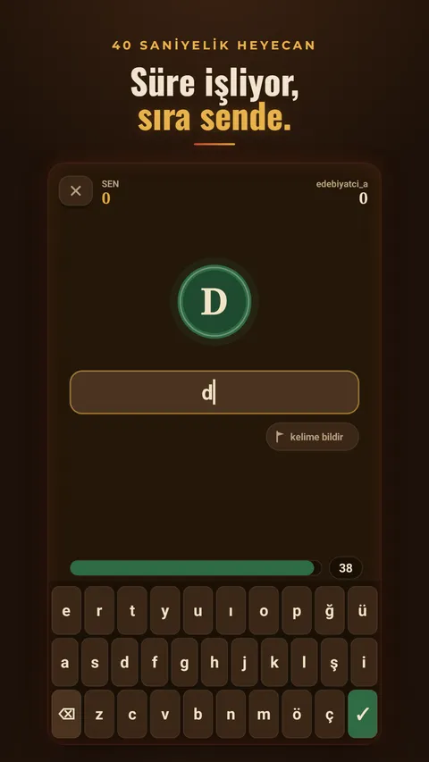 A live online word duel