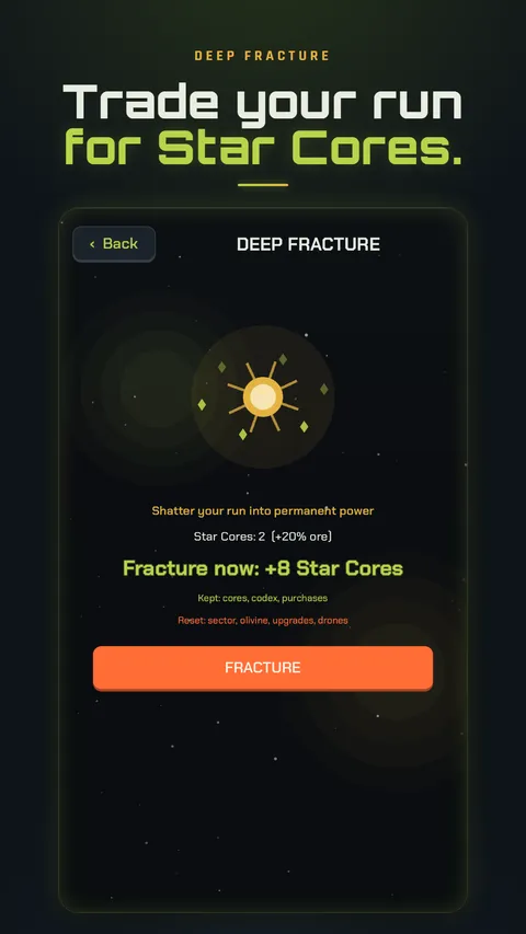 Deep Fracture prestige screen