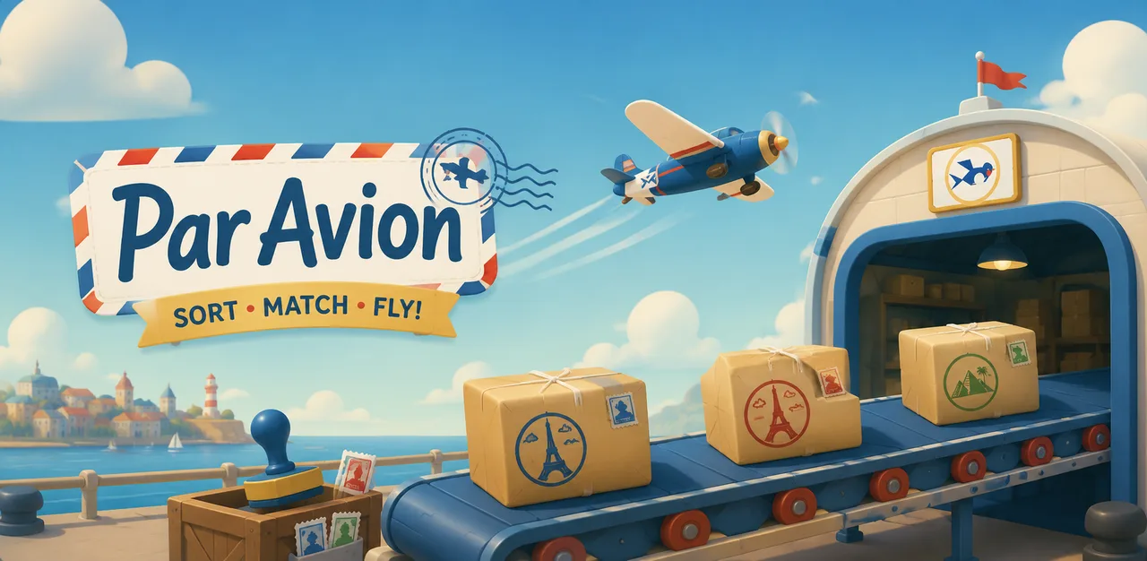 Par Avion — Sort, Stamp, Take Flight