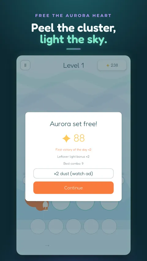 Aurora Heart set free — victory