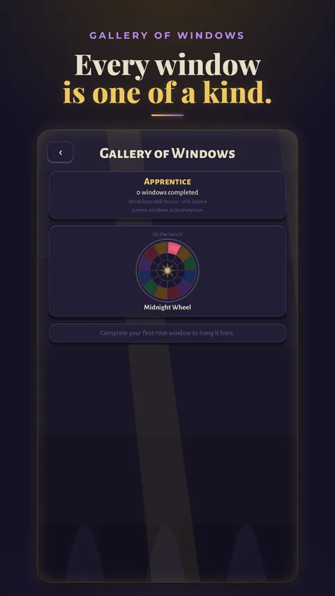 Completed rose-window gallery