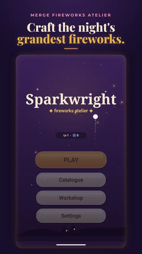 Sparkwright hook: fireworks over the festival